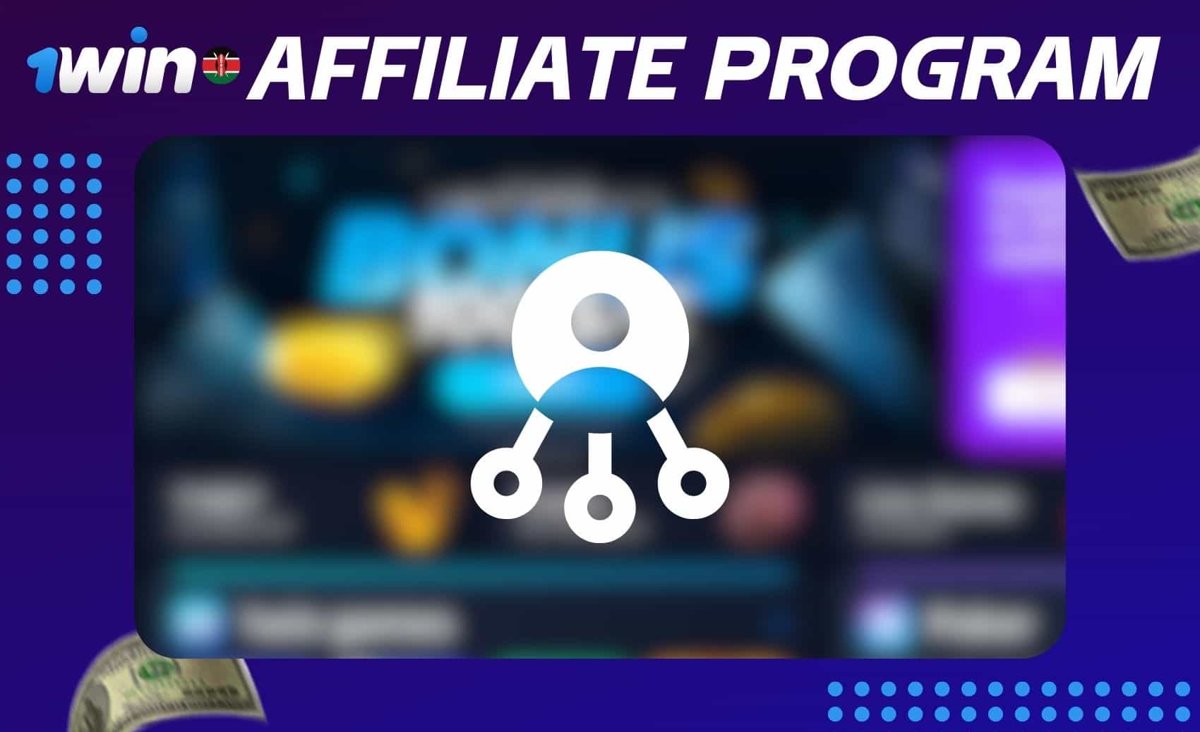 An overview of the affiliate program available at 1win Kenya.