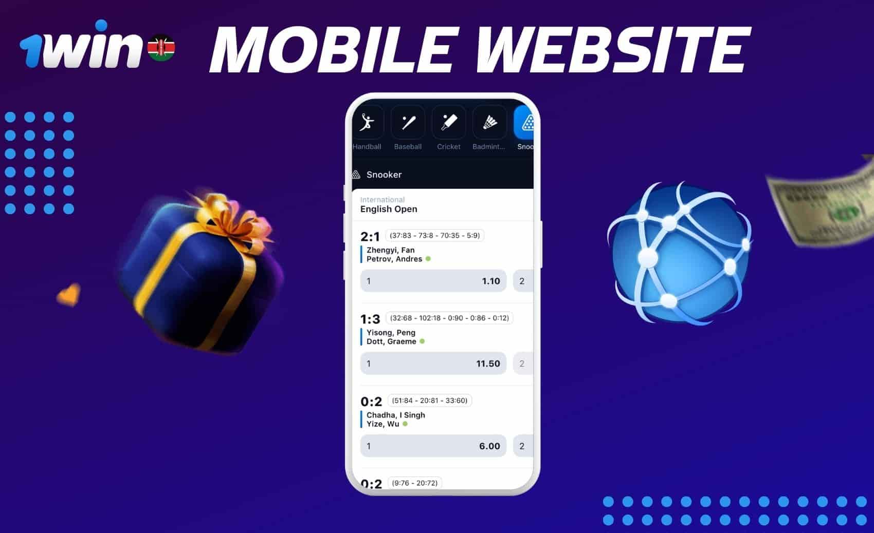 Overview of 1win Kenya’s sports betting and online casino mobile site