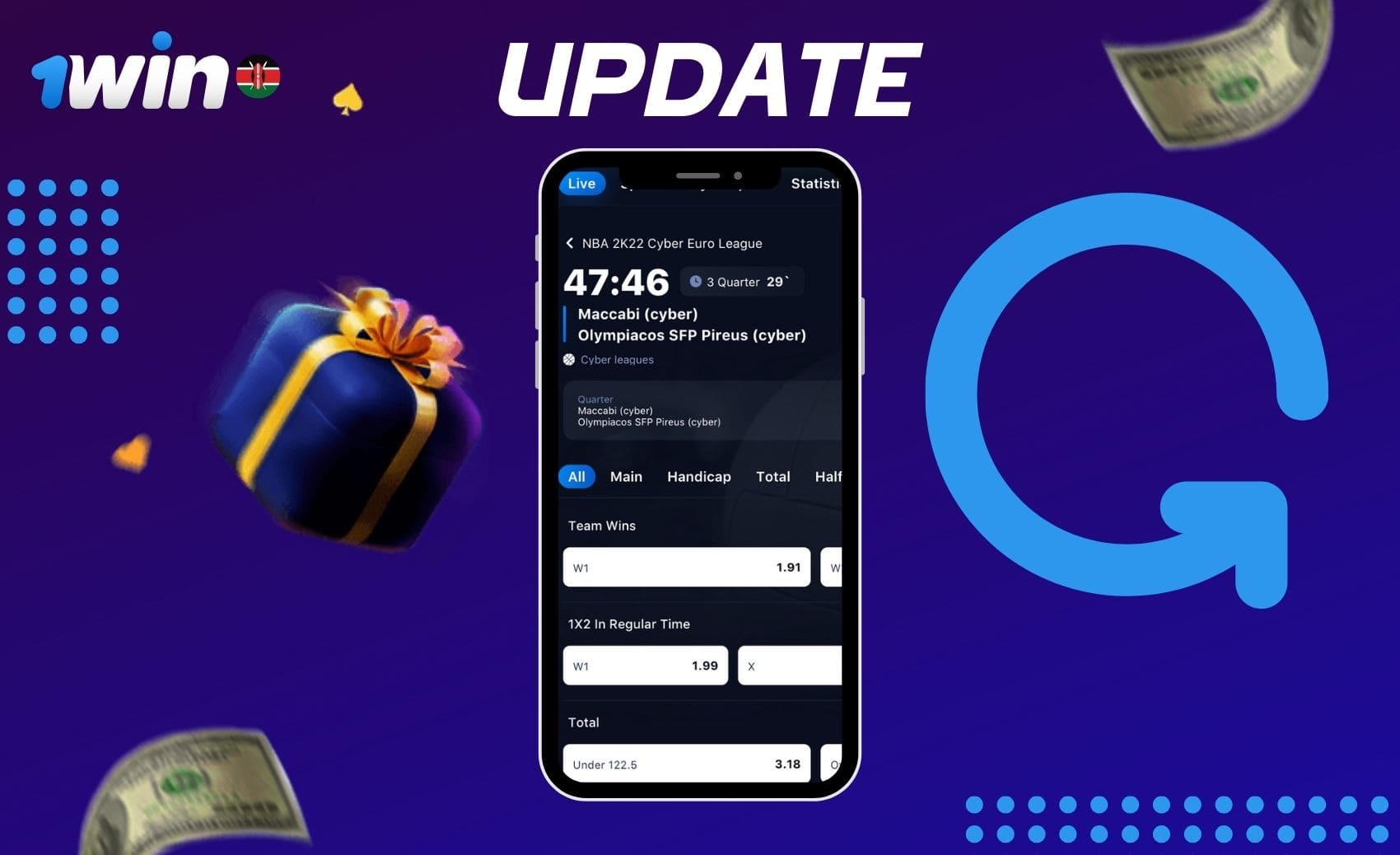 Guide on Updating the 1win Kenya Application