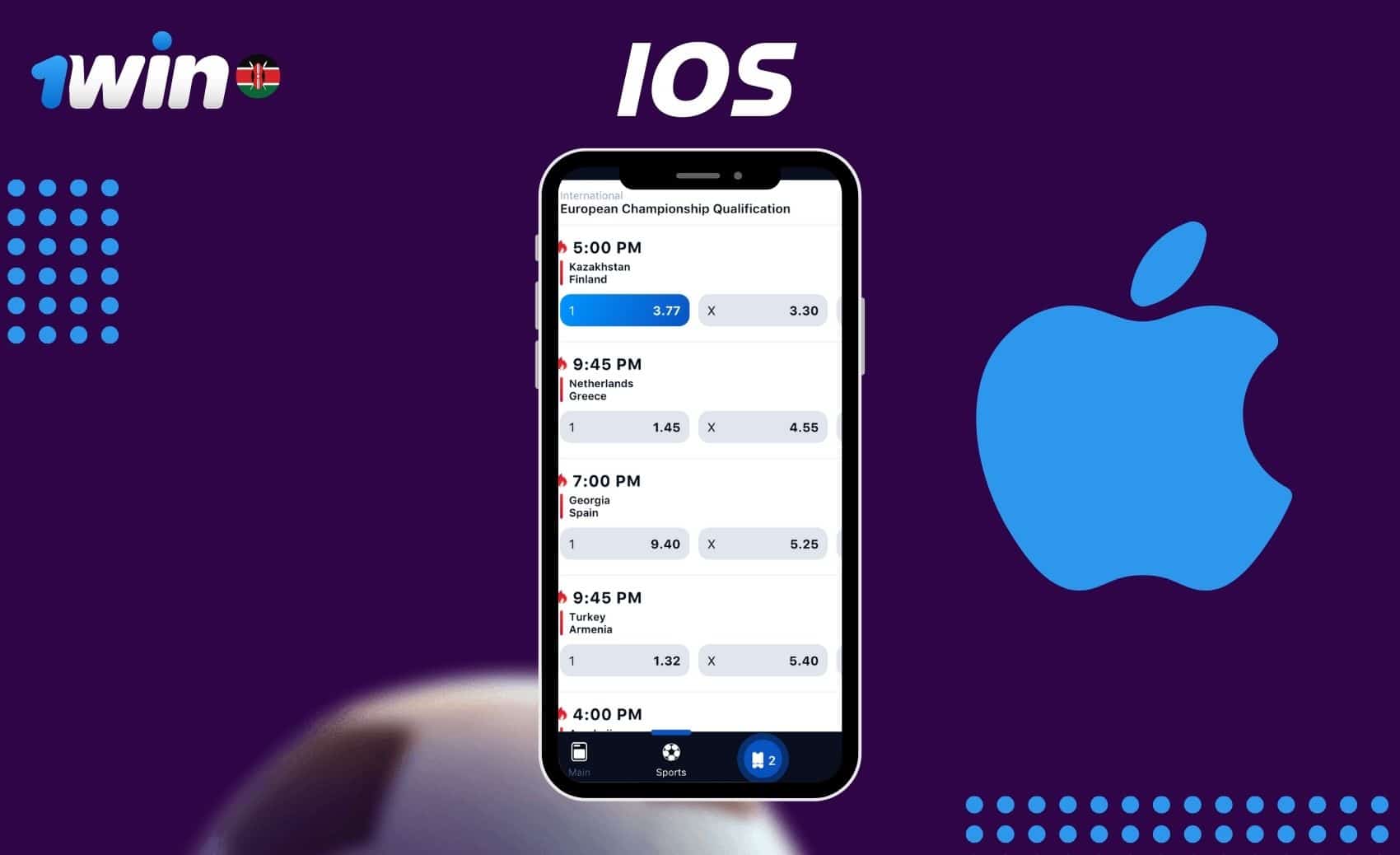 Downloading and Installing the 1win Kenya Application on iOS Devices