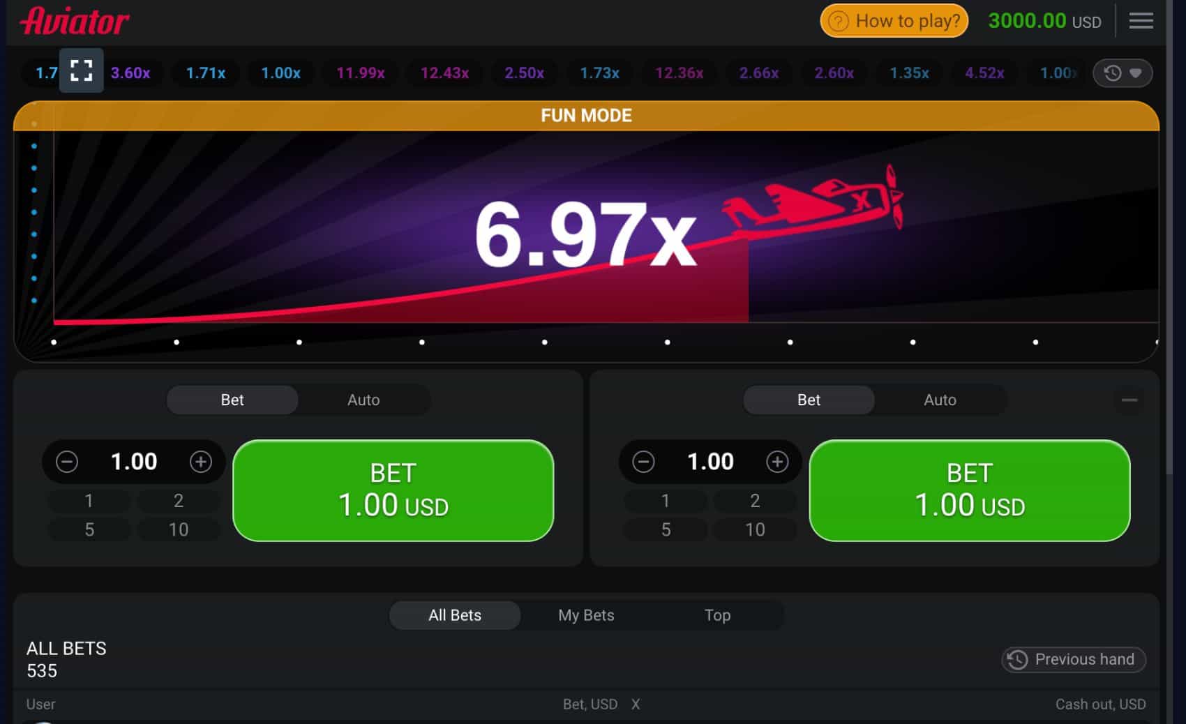 1win KenyaAviator game step