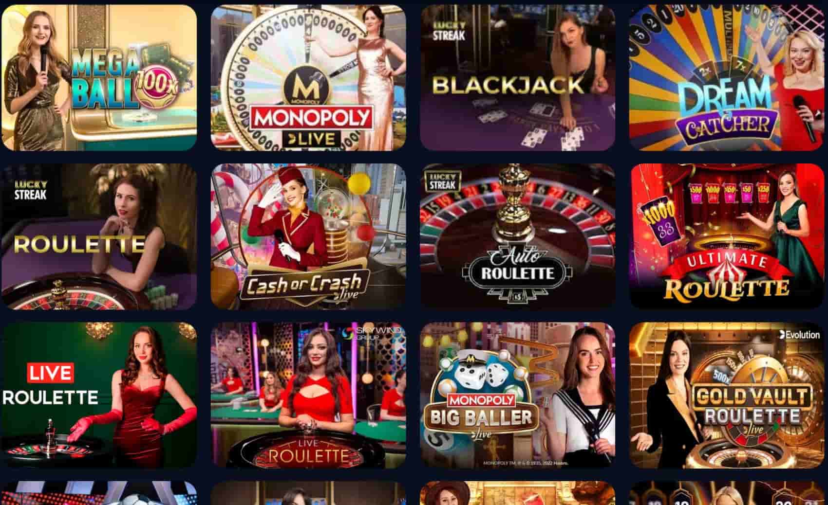 play casino games and win